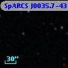SpARCS J0035.7-4312    4