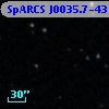 SpARCS J0035.7-4312 4001