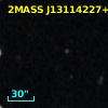 2MASS J13114227+3629235