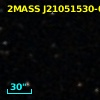 2MASS J21051530-0037016