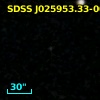 SDSS J025953.32-004400.2
