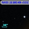 NVSS J110549+555740