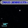 2MASS J09085179+1113240