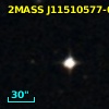 2MASS J11510577-0015273