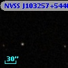 NVSS J103257+544001