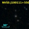 NVSS J100111+550828