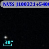 NVSS J100321+540044