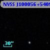 NVSS J100056+540831