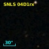 SNLS 04D1rx