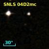 SNLS 04D2mc