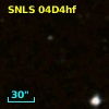 SNLS 04D4hf