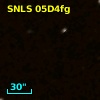 SNLS 05D4fg