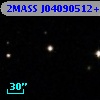 2MASS J04090512+1803237