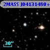 2MASS J04131480+5304319