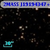 2MASS J19194347+1401190