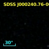 SDSS J000240.76-004803.6