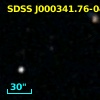 SDSS J000341.76-044535.8