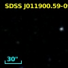 SDSS J011900.59-092831.4