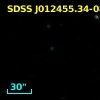 SDSS J012455.34-085349.1