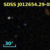 SDSS J012654.29-085615.9