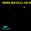 SDSS J021611.18-003312.3