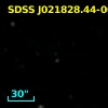 SDSS J021828.44-001231.8