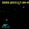 SDSS J022117.66-003023.7