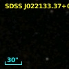 SDSS J022133.37+010056.5