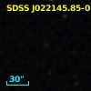 SDSS J022145.85-011550.6