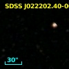 SDSS J022202.40-000513.1