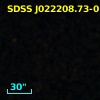 SDSS J022208.73-011227.7