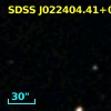 SDSS J022404.41+000506.5