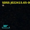 SDSS J022415.65-003828.5