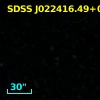 SDSS J022416.49+000121.2