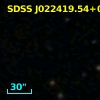 SDSS J022419.54+001900.9