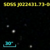 SDSS J022431.73-082624.8