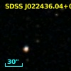 SDSS J022436.04+004950.8