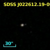 SDSS J022612.19-092640.8