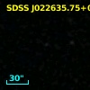 SDSS J022635.75+005544.2