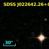 SDSS J022642.26+010256.8
