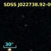 SDSS J022738.92-094252.5