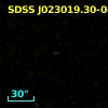 SDSS J023019.30-083154.7