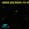SDSS J023054.75-092842.8
