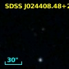 SDSS J024408.48+284909.7