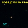 SDSS J025429.15-005630.9