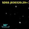 SDSS J030320.29+374630.3