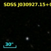 SDSS J030927.15+050817.1