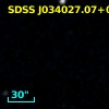 SDSS J034027.07+002513.3