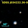 SDSS J034222.36-003417.7