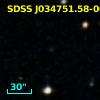 SDSS J034751.58-000718.3